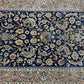 Handgeknüpfter Perser Orientteppich Feiner Isfahan Korkwolle auf Seide 177x110cm