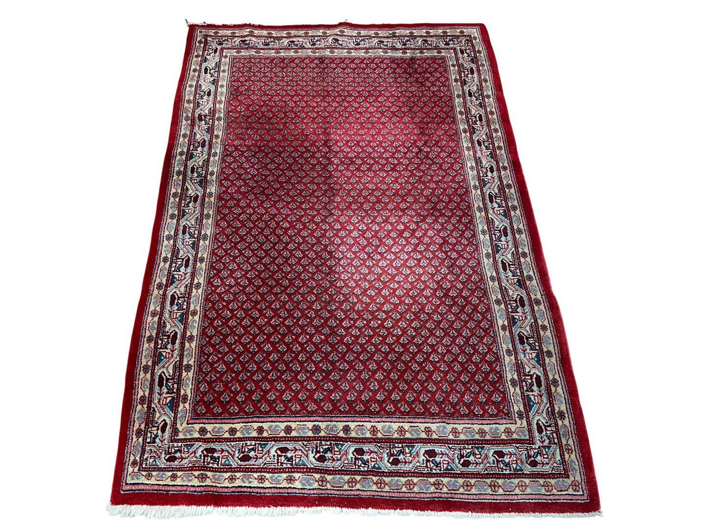 Perserteppich handgeknüpft Sarough Mir 203x130 cm