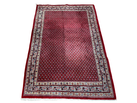 Perserteppich handgeknüpft Sarough Mir 203x130 cm