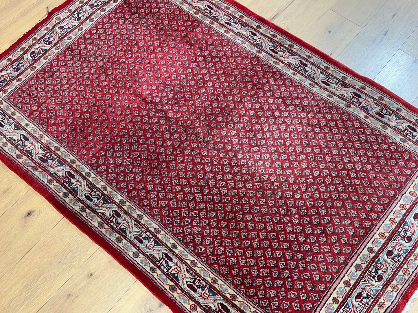 Perserteppich handgeknüpft Sarough Mir 203x130 cm