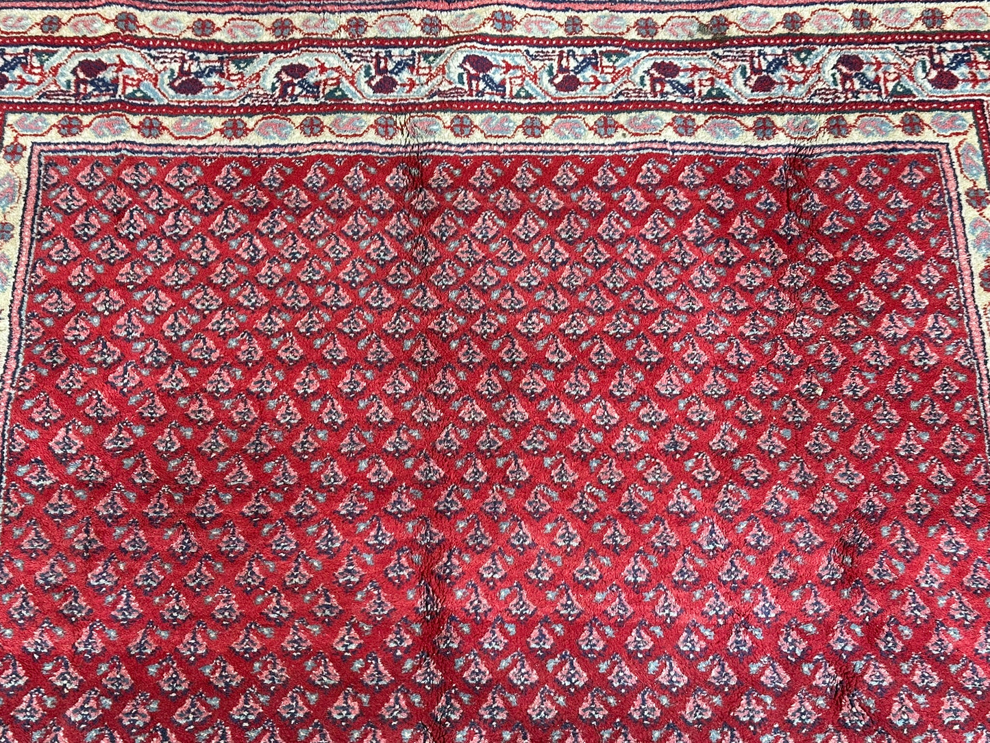 Perserteppich handgeknüpft Sarough Mir 203x130 cm