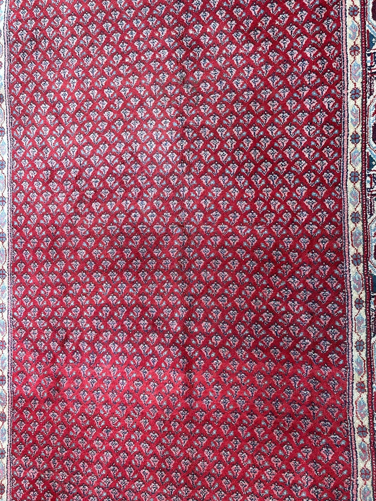 Perserteppich handgeknüpft Sarough Mir 203x130 cm
