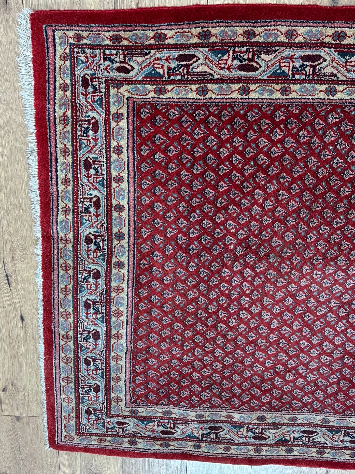Perserteppich handgeknüpft Sarough Mir 203x130 cm
