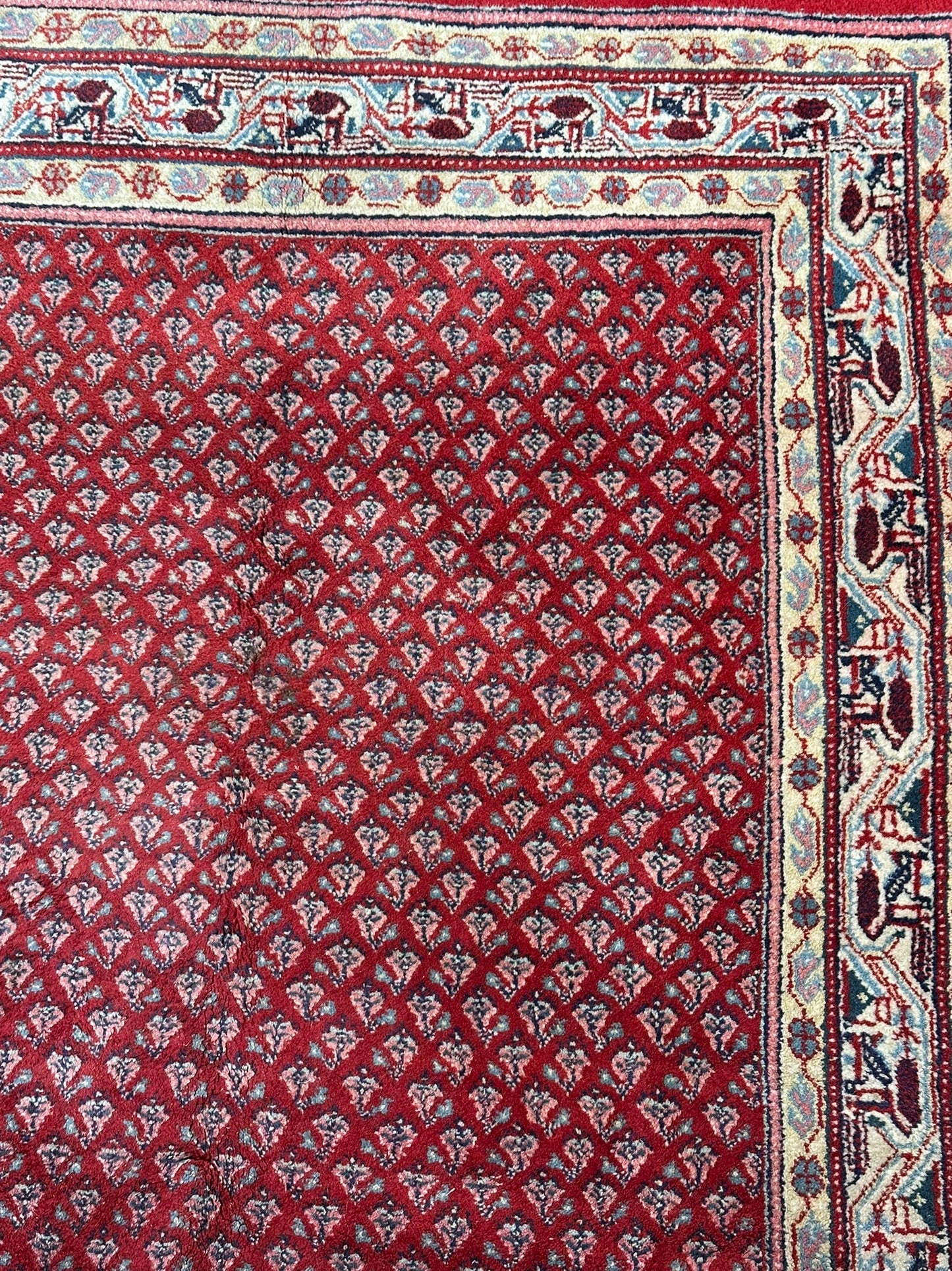 Perserteppich handgeknüpft Sarough Mir 203x130 cm