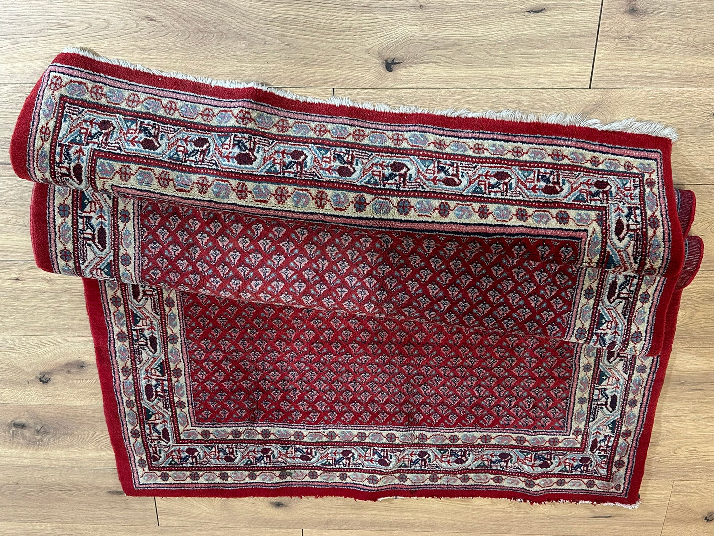 Perserteppich handgeknüpft Sarough Mir 203x130 cm