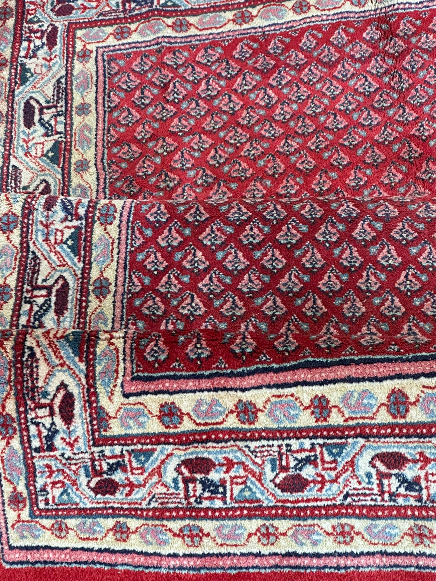 Perserteppich handgeknüpft Sarough Mir 203x130 cm