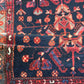 Antik Orientteppich handgeknüpft Malayer naturfarben  205x110 cm