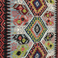 Orientteppich handgeknüpft Antik Kelim Art Deco 334x173
