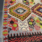 Orientteppich handgeknüpft Antik Kelim Art Deco 334x173