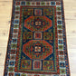 Antik Orientteppich handgeknüpft Kasak Naturfarben 156x100 cm