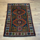 Antik Orientteppich handgeknüpft Kasak Naturfarben 156x100 cm