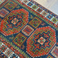 Antik Orientteppich handgeknüpft Kasak Naturfarben 156x100 cm