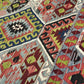 Orientteppich handgeknüpft Antik Kelim Art Deco 334x173