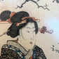 Utagawa Yoshikazu (??-1870) Original Blockdruck Beauty under the cherry