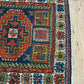 Antik Orientteppich handgeknüpft Kasak Naturfarben 156x100 cm
