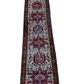 Orientteppich handgeknüpft Heriz Läufer 265x65 cm
