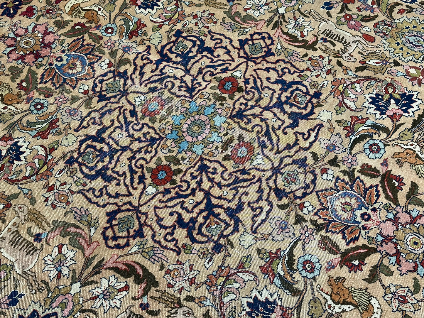 Orientteppich handgeknüpft Kirwan Laver signiert 353x272 cm