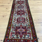 Orientteppich handgeknüpft Heriz Läufer 265x65 cm
