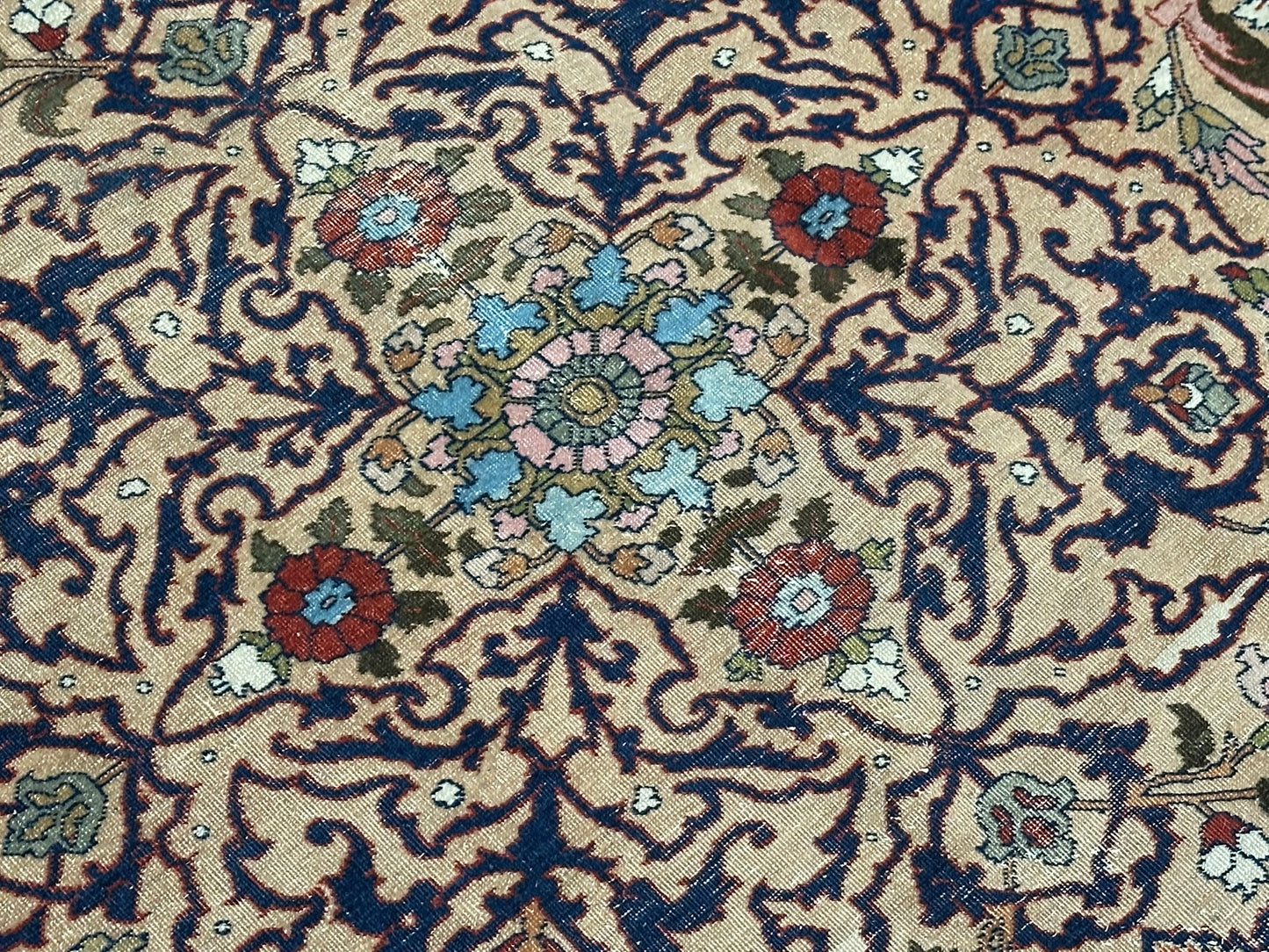 Orientteppich handgeknüpft Kirwan Laver signiert 353x272 cm