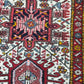Orientteppich handgeknüpft Heriz Läufer 265x65 cm