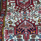 Orientteppich handgeknüpft Heriz Läufer 265x65 cm