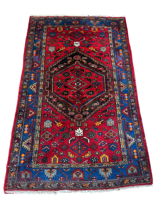 Orientteppich handgeknüpft Malayer Naturfarben 220x140 cm