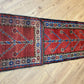 Orientteppich handgeknüpft Gabbeh Läufer 305x82 cm