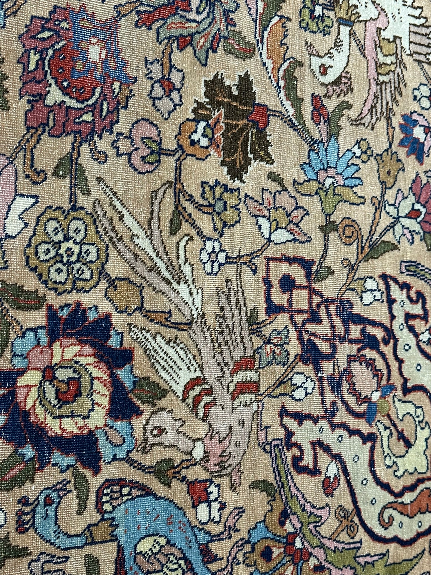 Orientteppich handgeknüpft Kirwan Laver signiert 353x272 cm