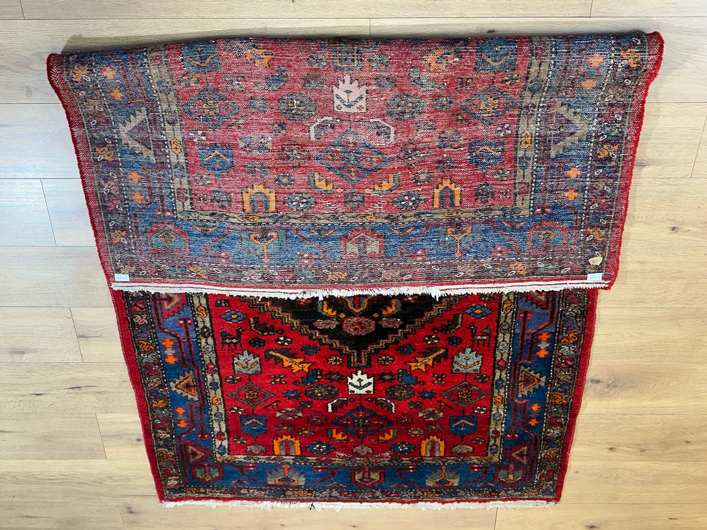 Orientteppich handgeknüpft Malayer Naturfarben 220x140 cm