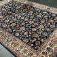 Orientteppich handgeknüpft Mesched Korkwolle 300x192 cm