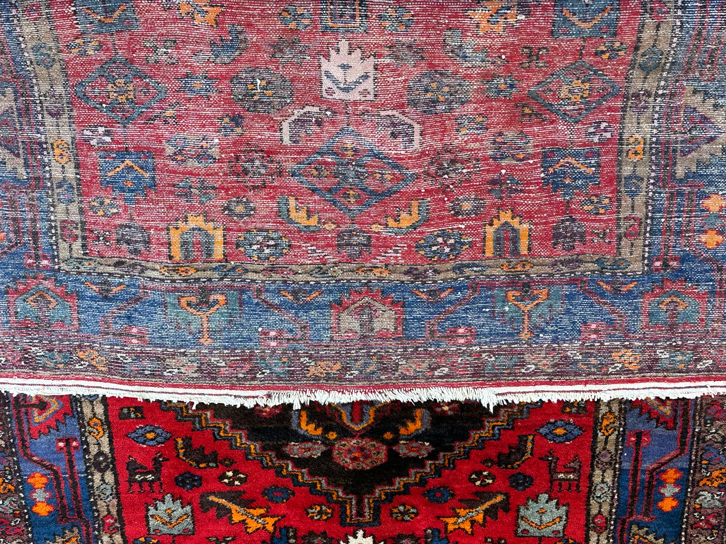 Orientteppich handgeknüpft Malayer Naturfarben 220x140 cm