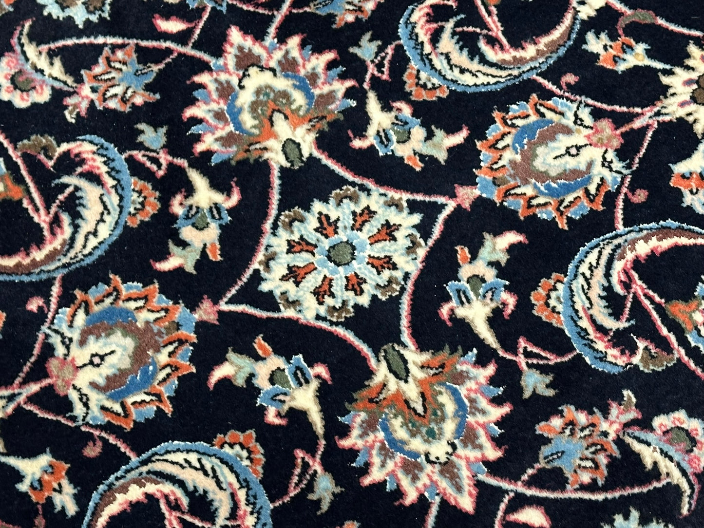 Orientteppich handgeknüpft Mesched Korkwolle 300x192 cm