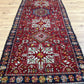 Orientteppich handgeknüpft Heriz Karadja Läufer 245x85 cm