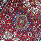 Orientteppich handgeknüpft Heriz Karadja Läufer 245x85 cm