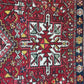 Orientteppich handgeknüpft Heriz Karadja Läufer 245x85 cm