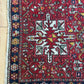 Orientteppich handgeknüpft Heriz Karadja Läufer 245x85 cm