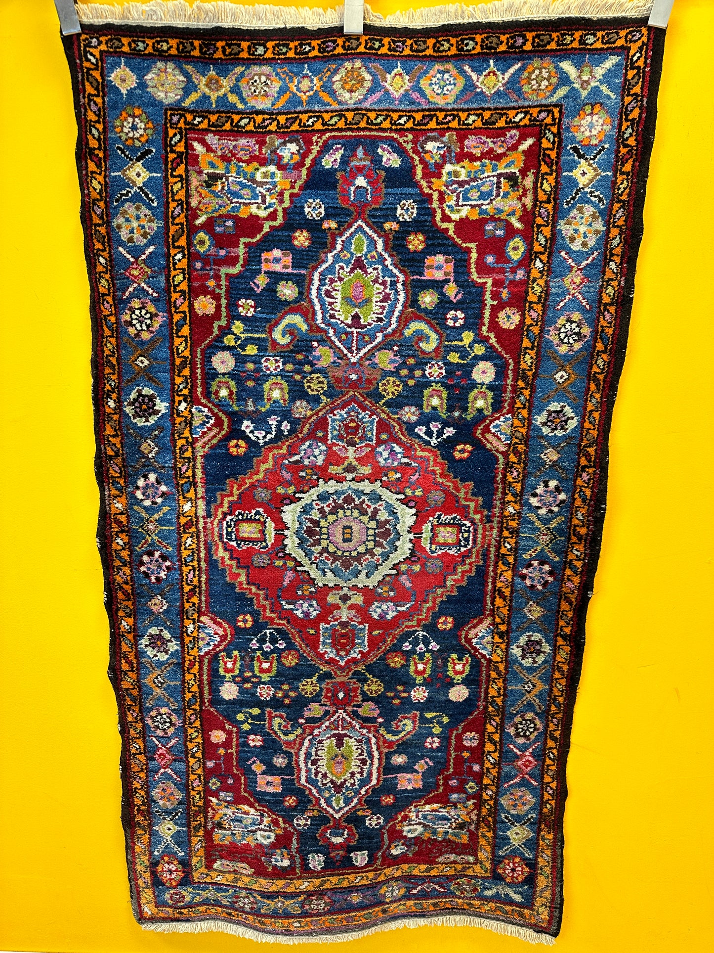 Handgeknüpfter Perser Orientteppich Malayer 166x93cm
