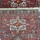Orientteppich handgeknüpft Heriz Karadja Läufer 245x85 cm
