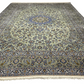 Orientteppich handgeknüpft Keshan Korkwolle signiert 430x313 cm