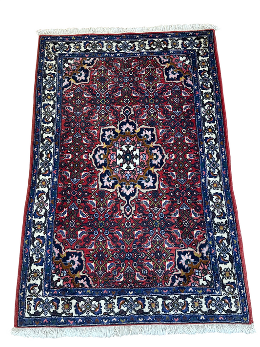 Orientteppich handgeknüpft Bidjar 150x85 cm