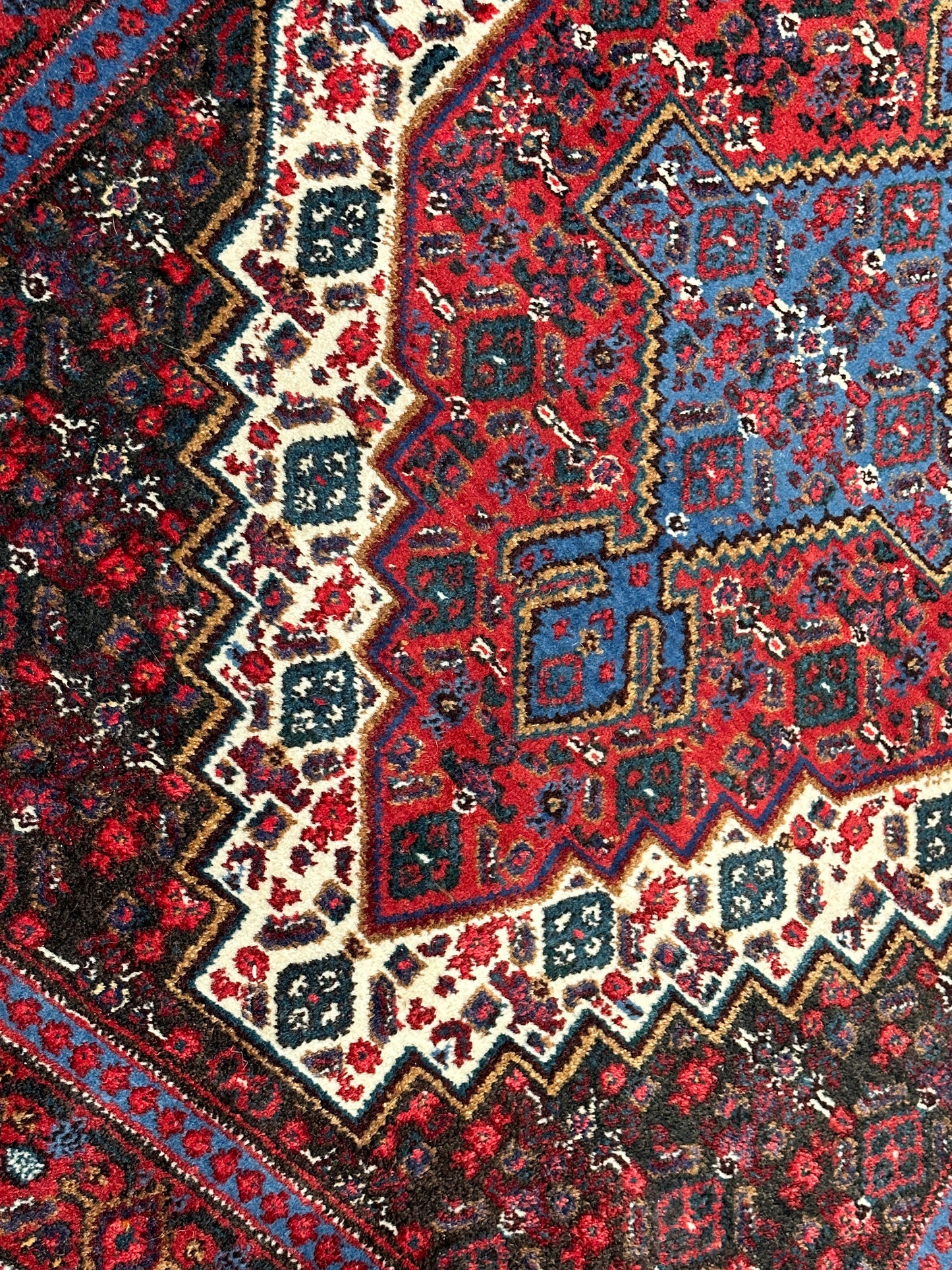 Handgeknüpfter Perser Orientteppich - Senneh Bidjar  150x120 cm