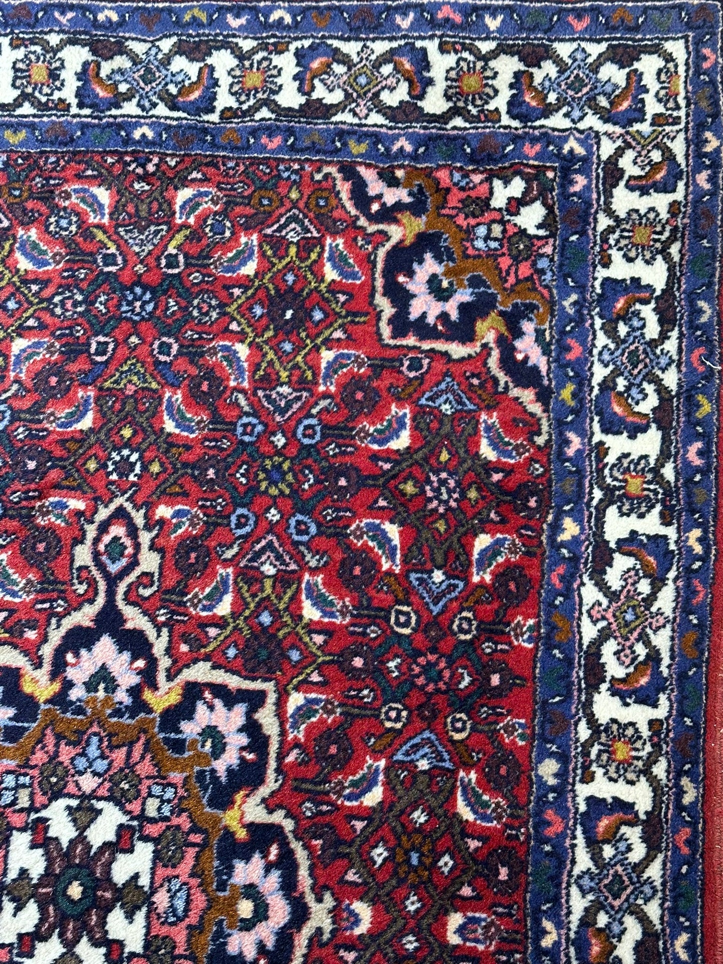 Orientteppich handgeknüpft Bidjar 150x85 cm