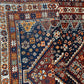 Antiker Orientteppich handgeknüpft  Gaschgai naturfarben 256x160 cm