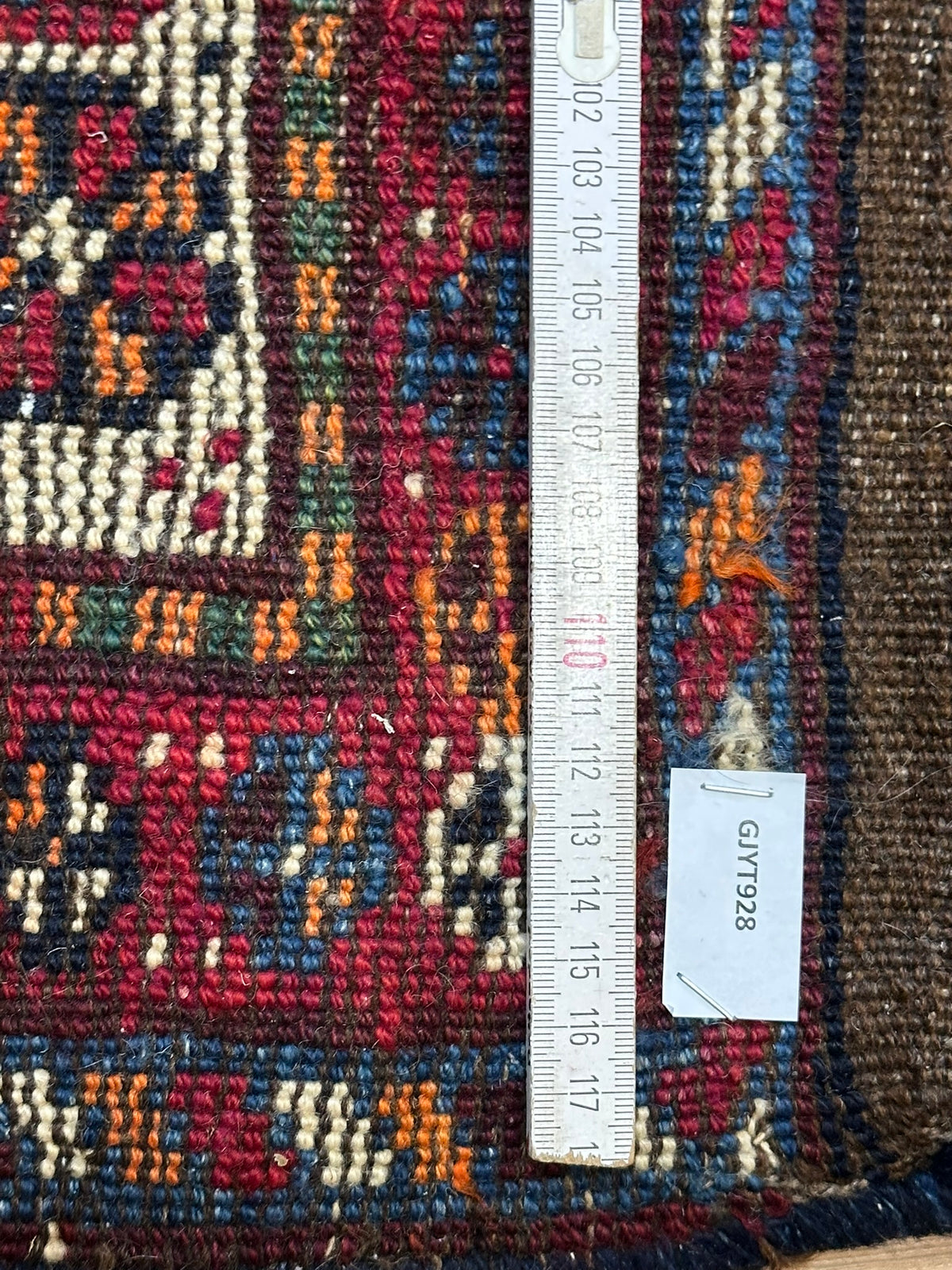 Antiker Orientteppich handgeknüpft  Gaschgai naturfarben 256x160 cm