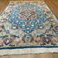 Orientteppich handgeknüpft Täbriz 50er Korkwolle mit Seide 190x120 cm
