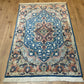 Orientteppich handgeknüpft Täbriz 50er Korkwolle mit Seide 190x120 cm