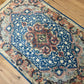 Orientteppich handgeknüpft Täbriz 50er Korkwolle mit Seide 190x120 cm