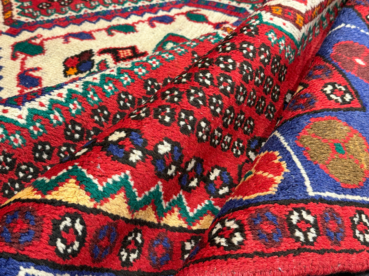 Handgeknüpfter Perser Orientteppich - Hamadan Shiraz  200x153 cm