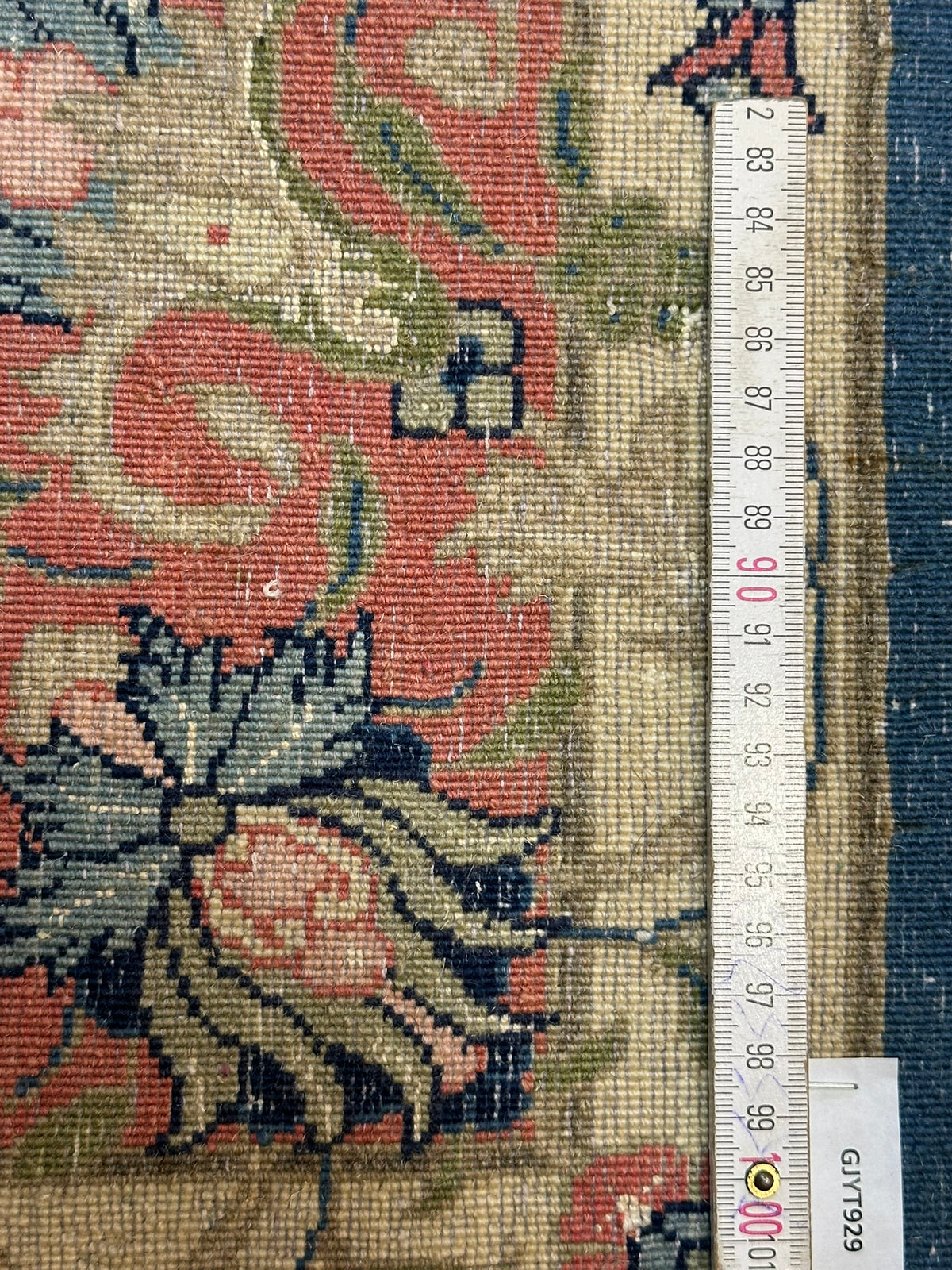 Orientteppich handgeknüpft Täbriz 50er Korkwolle mit Seide 190x120 cm