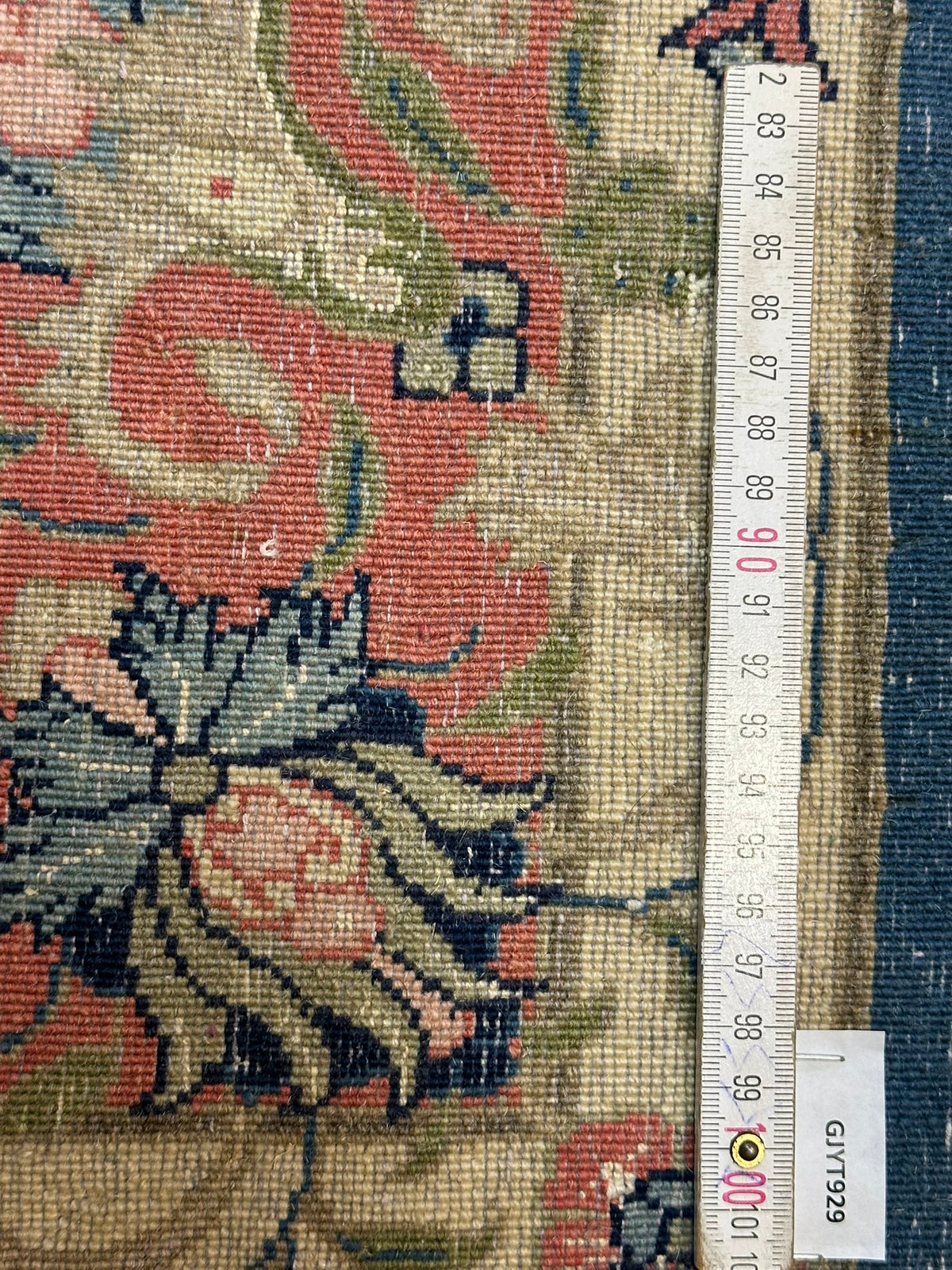 Orientteppich handgeknüpft Täbriz 50er Korkwolle mit Seide 190x120 cm